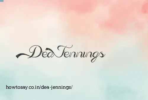 Dea Jennings