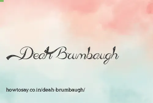 Deah Brumbaugh