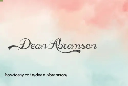 Dean Abramson