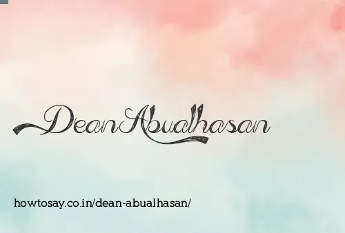Dean Abualhasan