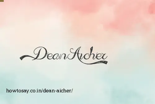 Dean Aicher