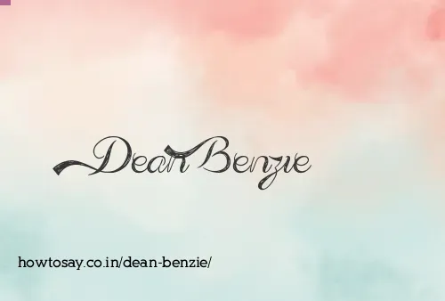 Dean Benzie