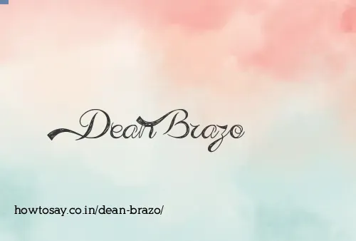 Dean Brazo