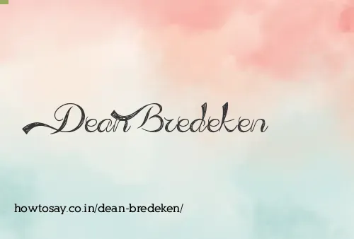 Dean Bredeken