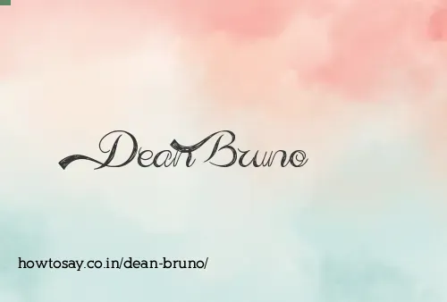 Dean Bruno