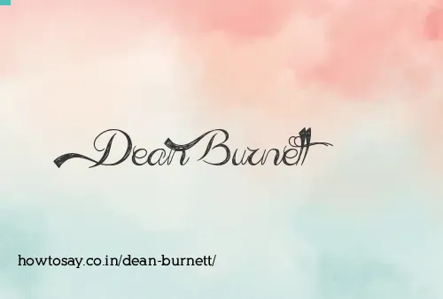 Dean Burnett