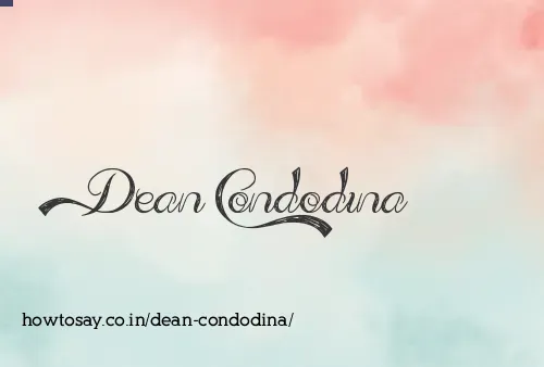 Dean Condodina
