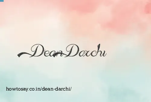 Dean Darchi
