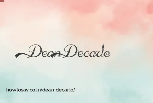Dean Decarlo