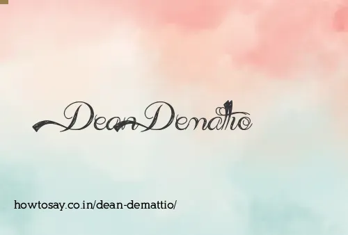 Dean Demattio