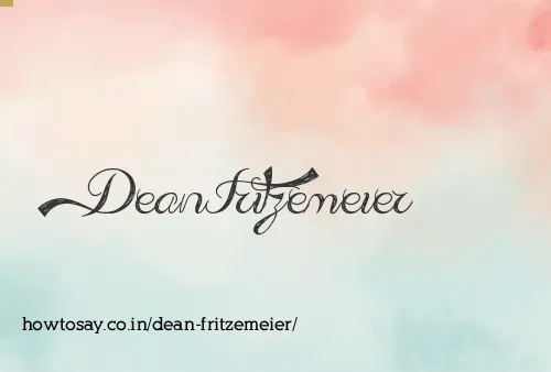 Dean Fritzemeier