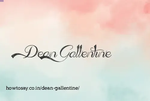 Dean Gallentine