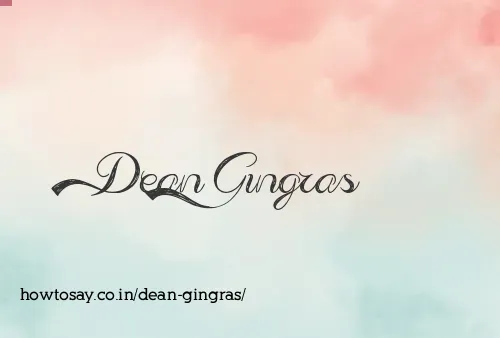 Dean Gingras