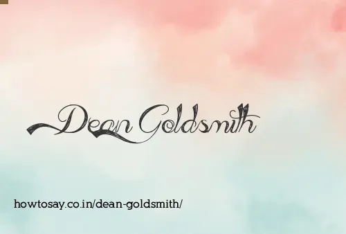 Dean Goldsmith