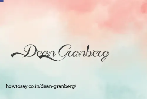 Dean Granberg