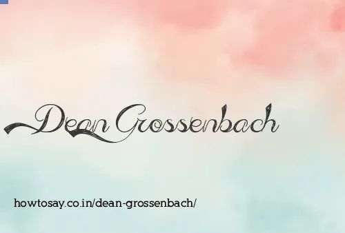Dean Grossenbach