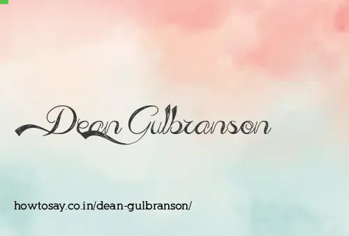 Dean Gulbranson