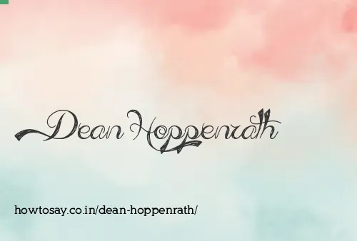Dean Hoppenrath