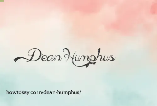 Dean Humphus