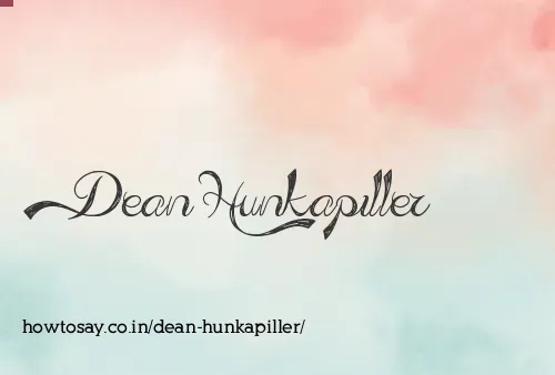 Dean Hunkapiller
