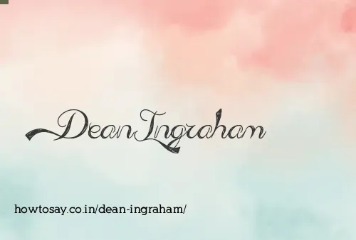 Dean Ingraham