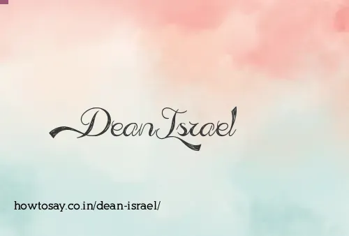 Dean Israel
