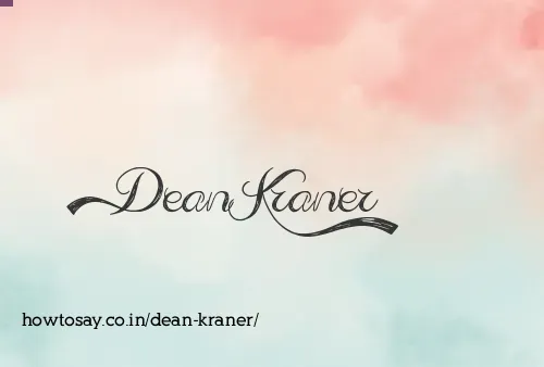 Dean Kraner