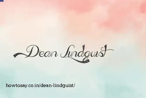 Dean Lindguist