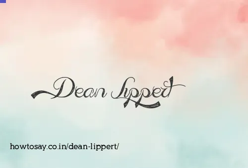 Dean Lippert