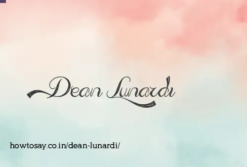 Dean Lunardi