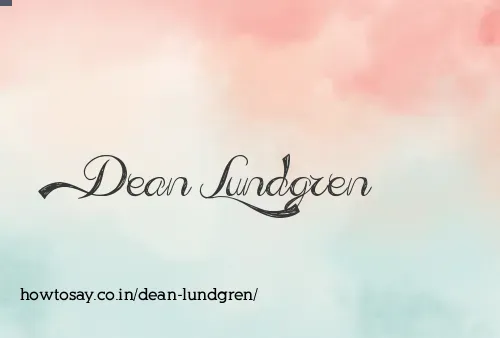 Dean Lundgren