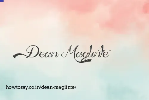 Dean Maglinte