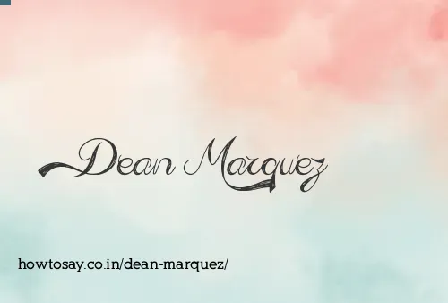 Dean Marquez