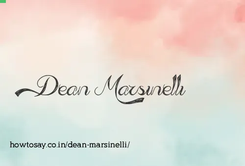 Dean Marsinelli
