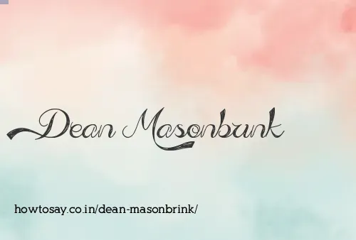 Dean Masonbrink