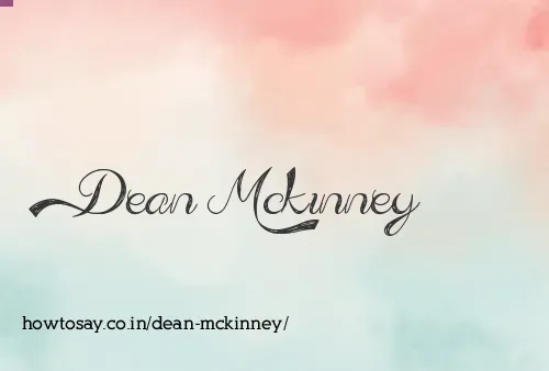 Dean Mckinney