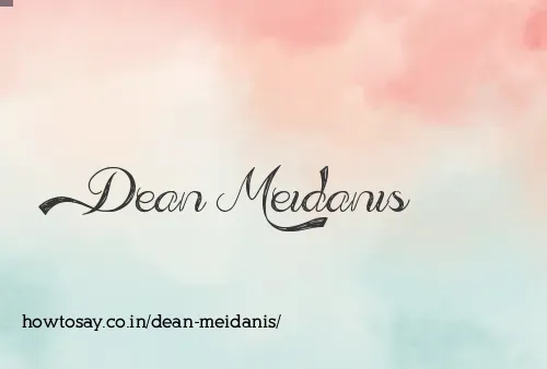 Dean Meidanis