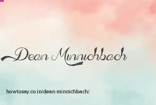 Dean Minnichbach