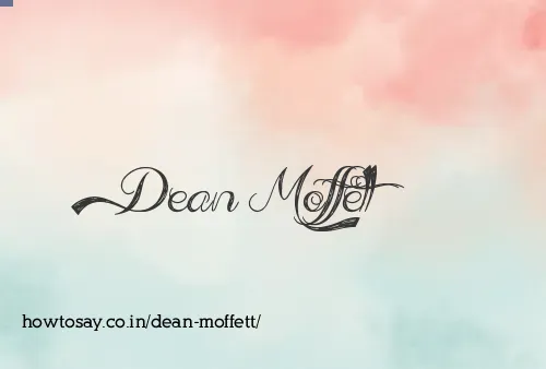 Dean Moffett