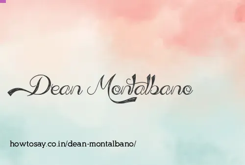 Dean Montalbano