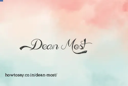 Dean Most