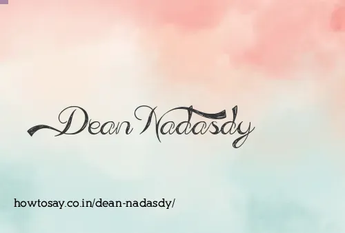 Dean Nadasdy