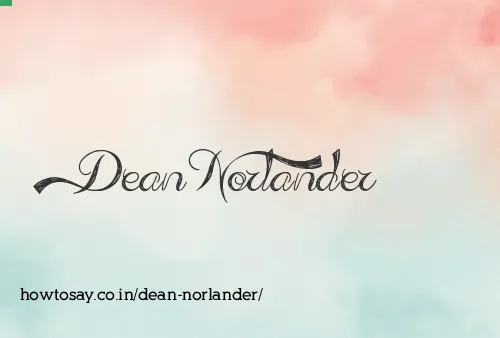 Dean Norlander