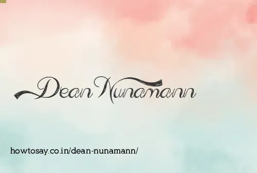 Dean Nunamann