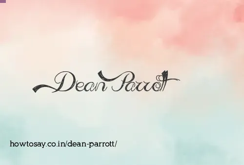 Dean Parrott