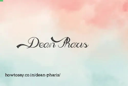 Dean Pharis