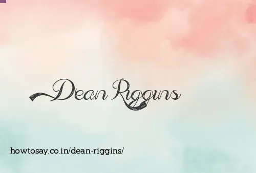 Dean Riggins