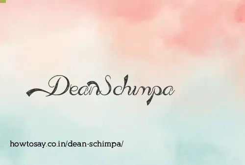 Dean Schimpa