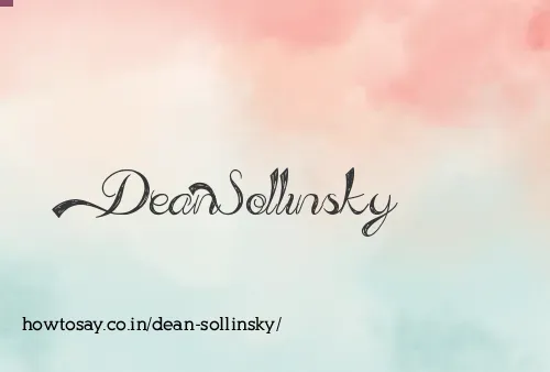 Dean Sollinsky