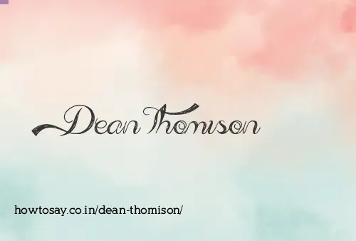 Dean Thomison